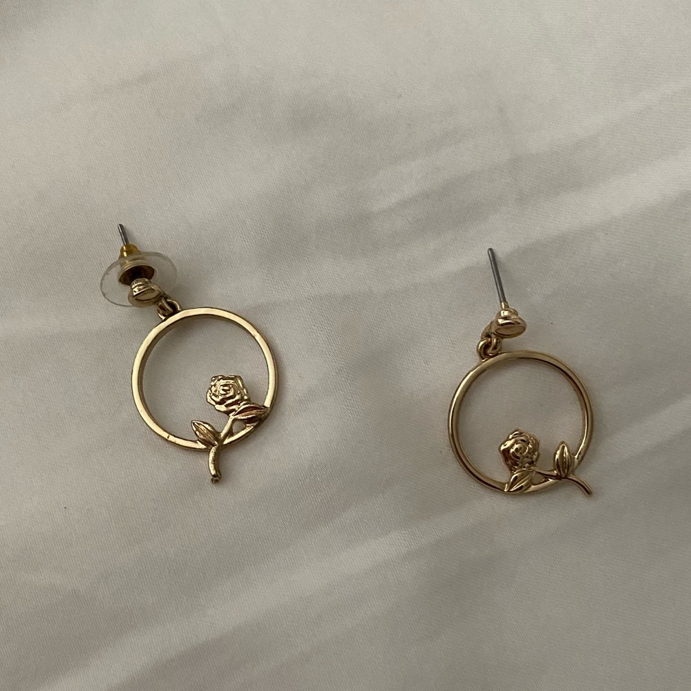 Gold Hoop Earrings